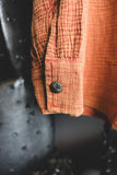 Acres Washed Linen Shirt - Red Dirt