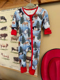 Kids Snow Buddies one piece Pajamas