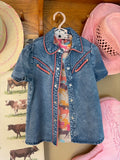 Girls Vintage Pink Arrow