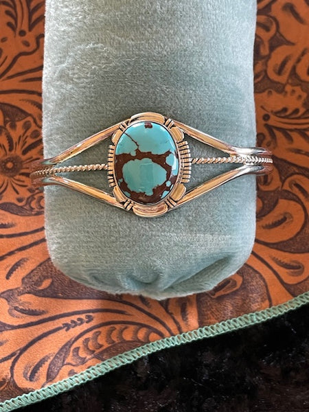 Navajo Egyptian Turquoise Cuff