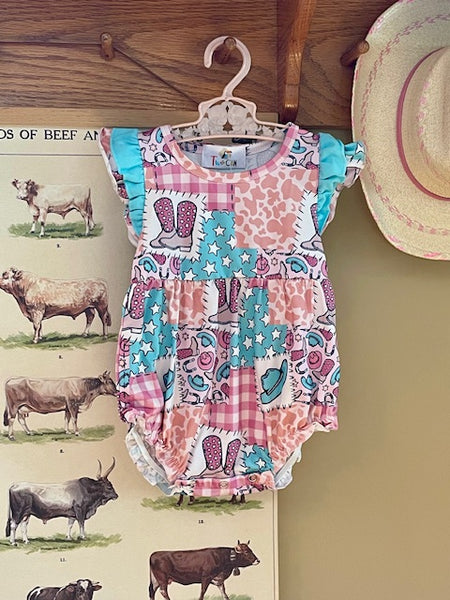 Infant Western Patchwork