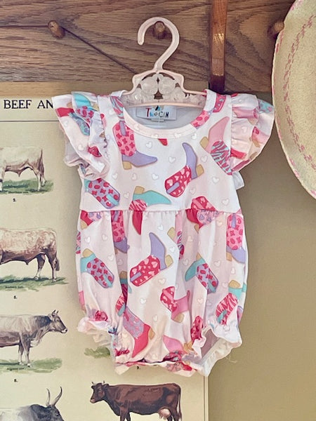 Infant Pink Boots