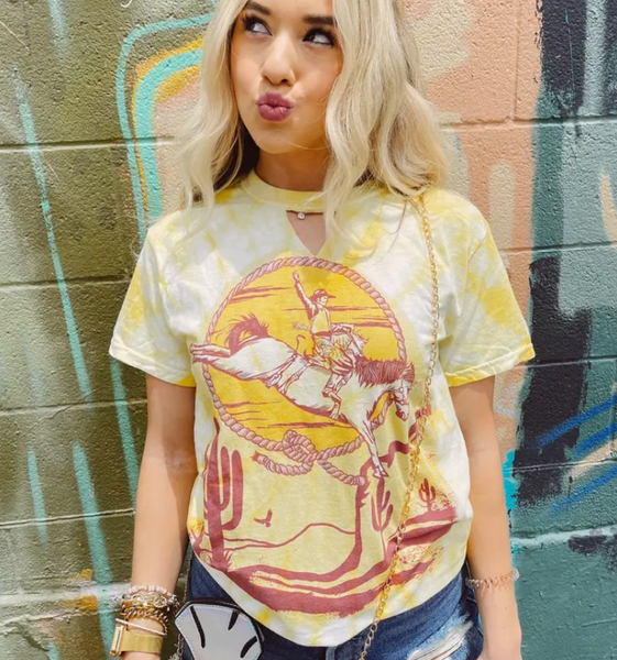 Gina Desert cowboy Tee