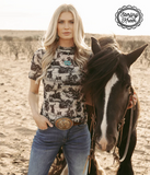 Rodeo Road Mesh Top