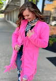 Scottsdale Suede Jacket Pink