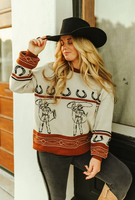 Rootin' Tootin' Cowboy Sweater