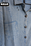 Acres Button up Shirt- Denim