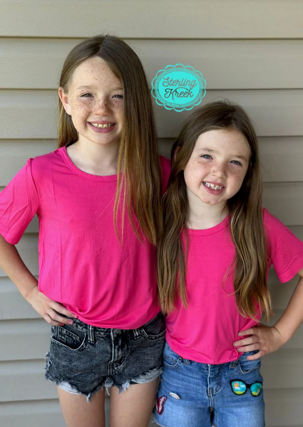 Kids Simple Sterling Pink