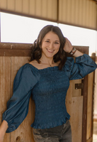 Denim Darling Top