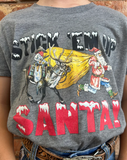 Kids Stick em up Santa