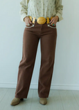 Brown Western Arrow Jeans