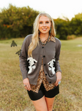 Cattle Cardigan *Black Baldie