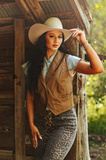 Whiskey Kreek Womens Vest *Latte