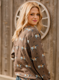 Old Town Road Brown Top