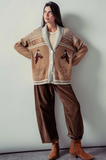 Mr. Rogers meets Horses Cardigan