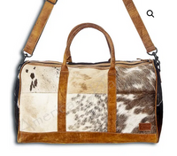 Cowhide Duffle Bag