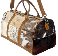 Cowhide Duffle Bag