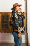 Black Aztec Jacket