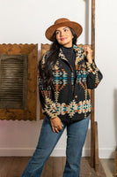 Black Aztec Jacket