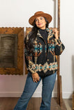 Black Aztec Jacket