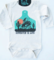 Cowboyin' is Life Onesie