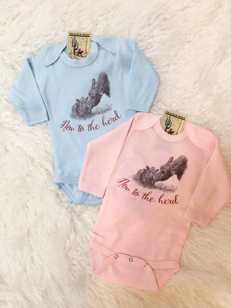 New to the Herd Onesie