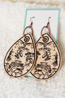 Corral Scene Earrings