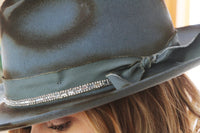 Denim Blue Distressed Hat