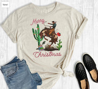 Merry Christmas Cowboy T-shirt