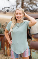 Solid Choice Sage T-shirt